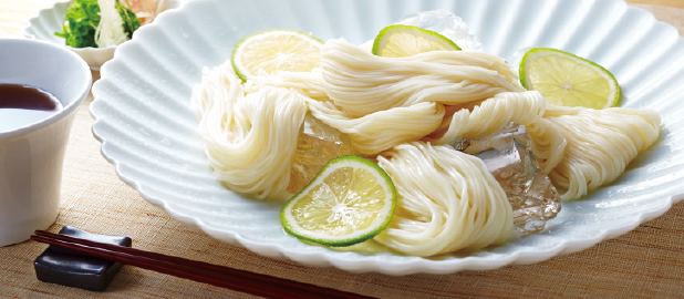 手延素麺（赤帯）